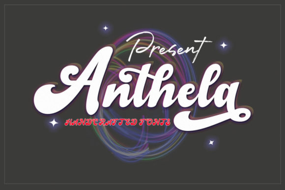 Anthela: A Bold Handwritten Typeface for Editorial Design