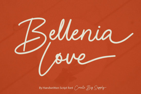 Bellenia Love: A Graceful Script Font for Editorial Design