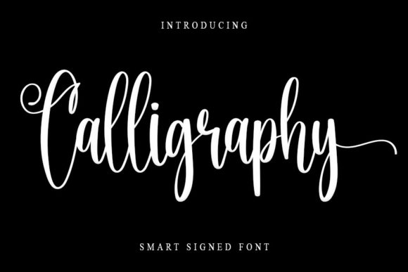 Calligraphy Font: Elevating Web Design with Elegance