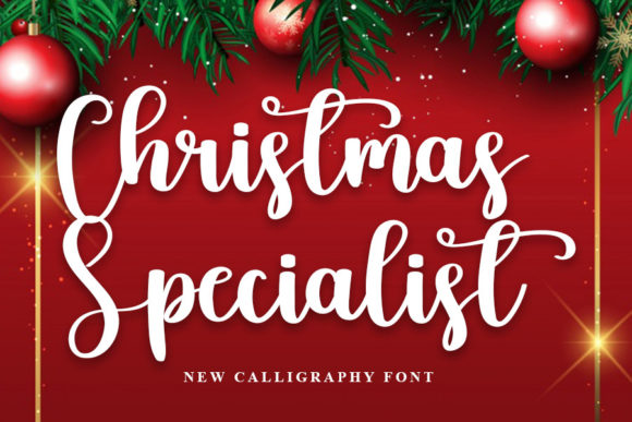 Christmas Specialist: A Festive Script Font for Makers