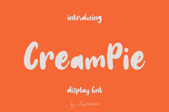 CreamPie Font Review: A Sweet Handwritten Typeface
