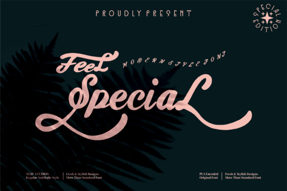 Feel Special Font Review for Campaign Design