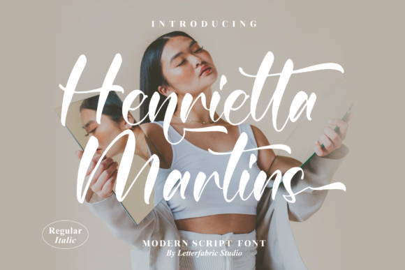 Henrietta Martins: A Luxe Handwritten Font for Makers