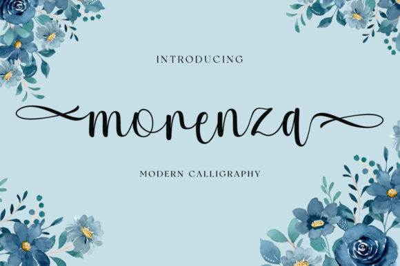 Morenza: An Elegant Handwritten Typeface for Modern Branding