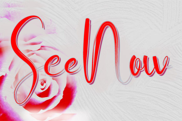 See Now Font: Elevating Brand Identity with Modern Script