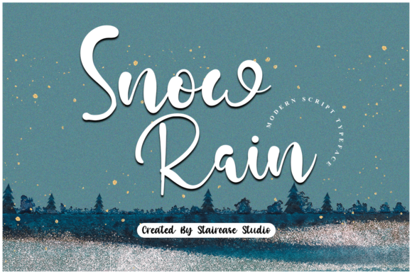 Snow Rain Font: A Web Designer’s Review