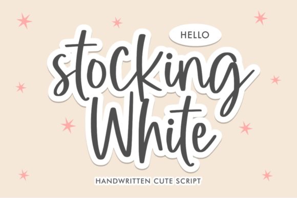 Stocking White Font: A Maker’s Guide to Chic Script Design