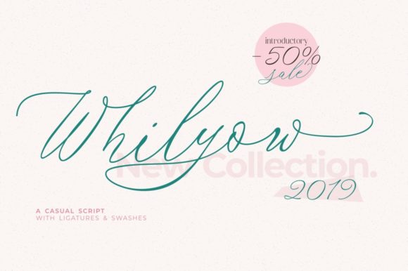 Whilyow Font Review for Campaign Design